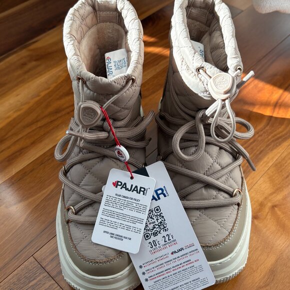 PAJAR Gravita Women's Boot, Beige, Natural, SZ 37 /6 NEW with box - Picture 2 of 12